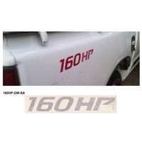 ملصق نيسان ددسن 160 عنابي