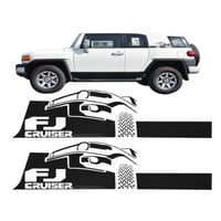 استيكر جانبي تويوتا اف جي 2007 - 2022