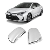 غطاء مرايا كروم تويوتا كورولا 2019 - 2025