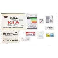 مجموعة استكرات كيا ريو 2011 - 2016