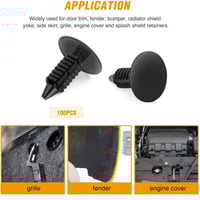 كلبسات جمس وكرايسلر وفورد 7ملي 100 قطعة