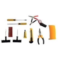 طقم منفاخ سفاري 2 سلندر مع عدة بنشر + صندوق