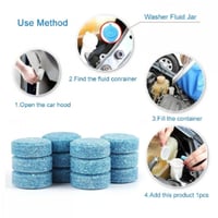 اقراص تنظيف زجاج السيارة