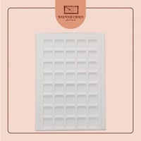 قالب مربع لطباعة الشوكولاته مقاس 3*3سم .