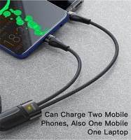 كيبل شحن سريع دبل تايب سي من Yesido