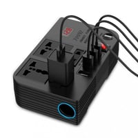 محول كهرباء للسيارة من 12 فولت إلى 220 بقوة 300 وا...