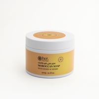 صابون مغربي بالورد والأعشاب 300 جم