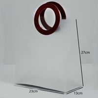 أكياس بلاستيك ثلجية بقبضة جلد دائرية بعدة ألوان مق...