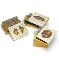 علب شوكولاتة مقسمة 12 قطعة