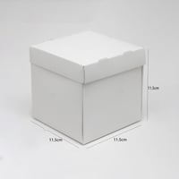 علب حلويات وبرجر بغطاء متصل بعدة الوان