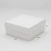 علبة تغليف ورقية بغطاء منفصل