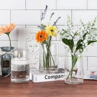 فازات زجاجية 10*15 سم سادة