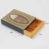 علب شوكولاتة مقسمة 12 قطعة