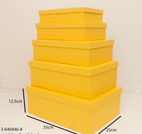 علب أطقم 5 حبة بعدة مقاسات ألوان