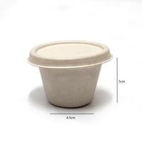 علب صوص قصب السكر بغطاء