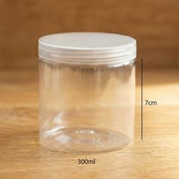 برطمانات بلاستيك بعدة مقاسات