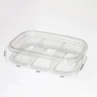 علب طعام بلاستيك بغطاء محكم