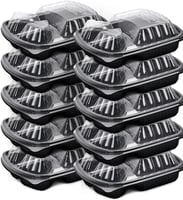 صحون ميكرويف ثلاثي سادة