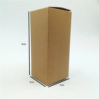 علب عطور ورقية بعدة الوان 3*3*8 سم