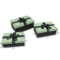 طقم علب هدايا 3 حبات بعدة ألوان