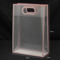 أكياس هدايا ثلجي بإطار ملون