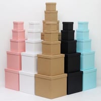 طقم علب هدايا مربعة