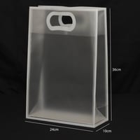 أكياس هدايا ثلجي بإطار ملون