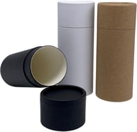 علب عطور اسطوانية مقاس 5*13 سم بعدة الوان