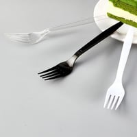 شوك طعام بلاستيك بعدة الوان