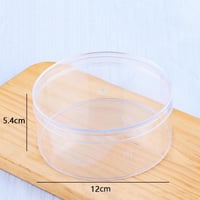 علب اكريليك دائرية بعدة مقاسات