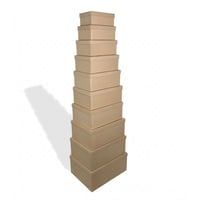 أطقم علب هدايا 10 حبات بعدة ألوان