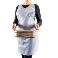 مرويلة بلاستيك شفاف للاستخدام الواحد