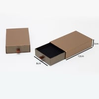 علب إكسسوارات بعدة ألوان 8*12*3 سم