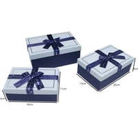 طقم علب هدايا 3 حبات بعدة ألوان