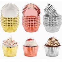 ورق كب كيك بطبقة سلوفان عازلة