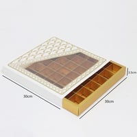 علب شوكولاتة مقسمة 36 قطعة