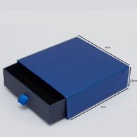 علب اكسسوارات سحاب 9*9*2.8 سم بعدة الوان