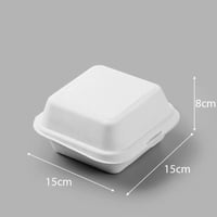 علب برجر قصب السكر