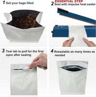 أكياس قهوة وبهارات بدون فلتر