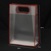 أكياس هدايا ثلجي بإطار ملون