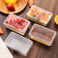 علب بلاستيك شفافة للحلا