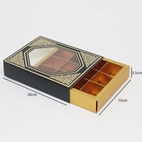 علب شوكولاتة مقسمة 12 قطعة