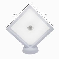 براويز حافظة شفافة 11*11 بقاعدة بعدة الوان