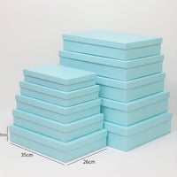 طقم علب هدايا مستطيلة