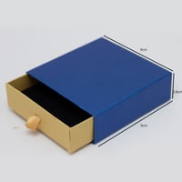 علب اكسسوارات سحاب 9*9*2.8 سم بعدة الوان