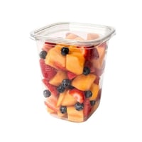 علب حلويات وسلطة مربعة بعدة مقاسات