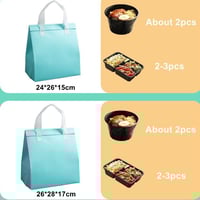 أكياس حافظة 30*30*20 سم بعدة ألوان