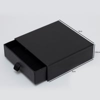 علب اكسسوارات سحاب 9*9*2.8 سم بعدة الوان