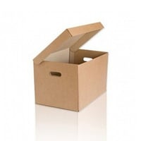 كرتون شحن بغطاء متصل