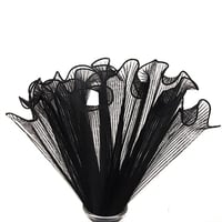 تغليف ورد قماشي اسود